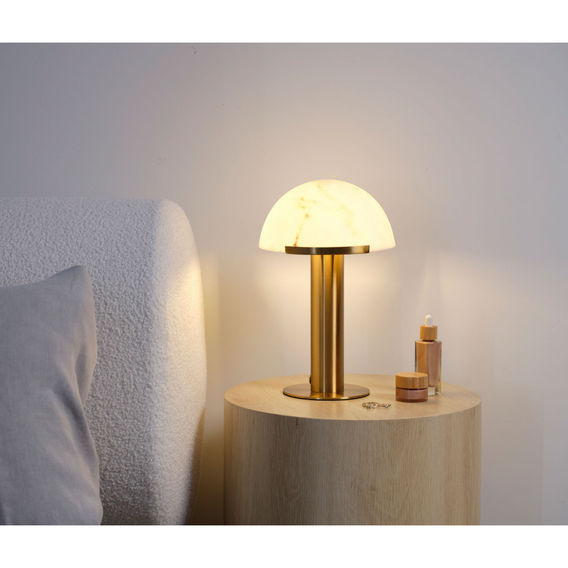 Phoebe LED Cordless Table Lamp Brass Phoebe LED Cordless Table Lamp Brass