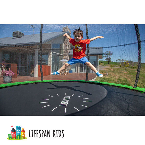 Lifespan Kids 7ft Springless Hoppy 2 Trampoline Set
