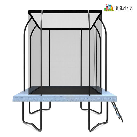 Lifespan Kids Bouncezone Rectangular Spring Trampoline Set