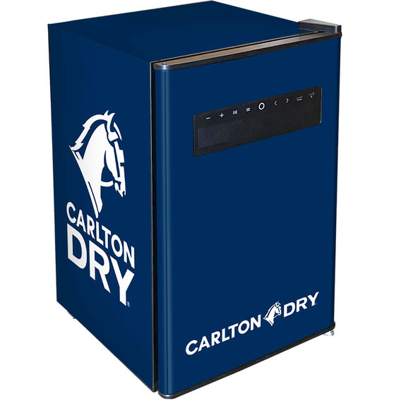 Carlton Dry 70L Bluetooth Speaker Party Fridge