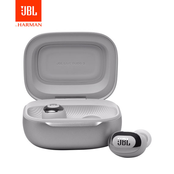JBL LIVE BUDS 3 TWS ANC Earbuds - Silver JBL LIVE BUDS 3 TWS ANC Earbuds - Silver