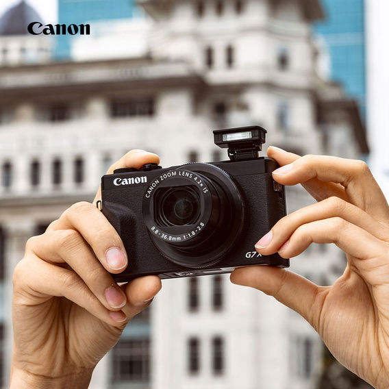 Canon - Powershot G7 X Mark III Digital Vlogging Camera - Black Canon - Powershot G7 X Mark III Digital Vlogging Camera - Black