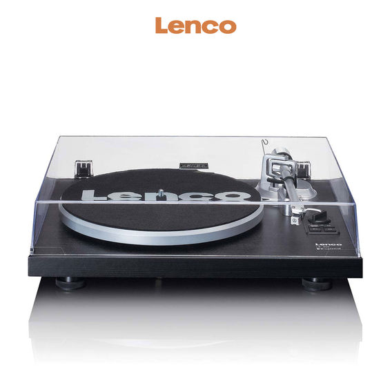 Lenco Turntable with Bluetooth & 2 Separate Speakers - Black