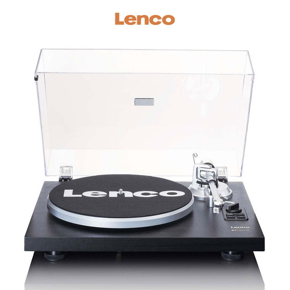 Lenco Turntable with Bluetooth & 2 Separate Speakers - Black