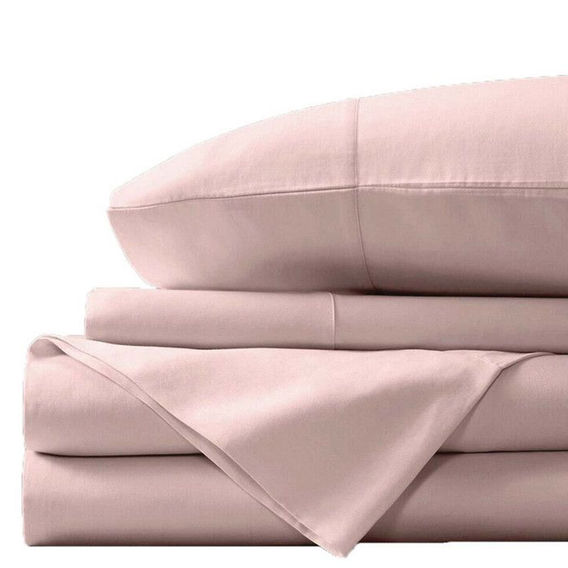 Bas Philips Bamboo/Cotton Sheet Set Blush - KB