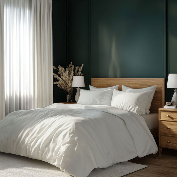 Bambury 7 Piece Organic Cotton Bed Bundle Ivory - DB