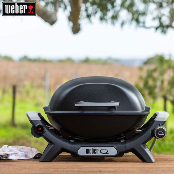 Weber Baby Q Midnight Black Weber Baby Q Midnight Black
