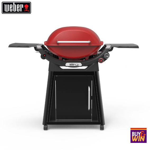 Weber Family Q+ Flame Red