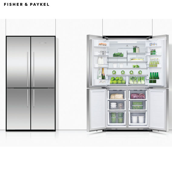 F&P 538L Quad Door Refrigerator F&P 538L Quad Door Refrigerator