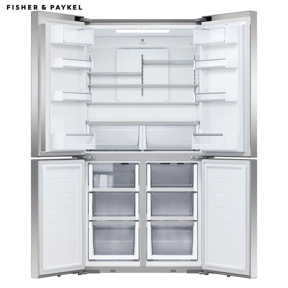 F&P 538L Quad Door Refrigerator