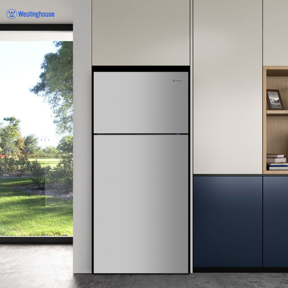 Westinghouse 503L Top Mount Fridge Silver