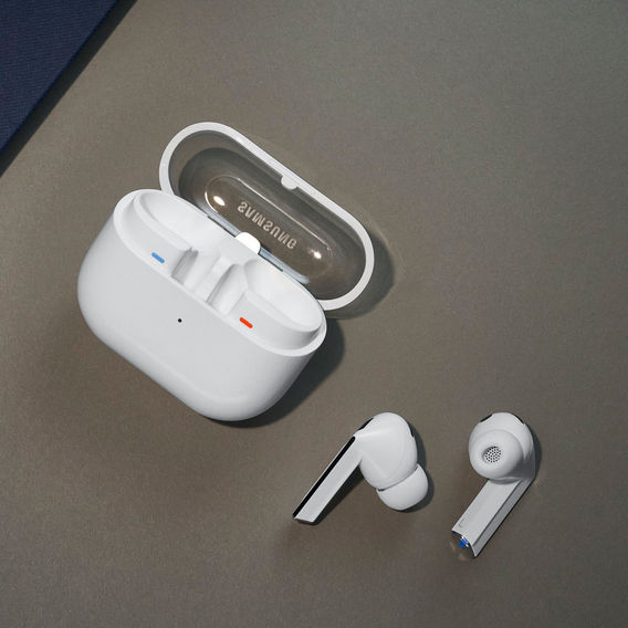 Samsung Galaxy Buds3 Pro in White Samsung Galaxy Buds3 Pro in White
