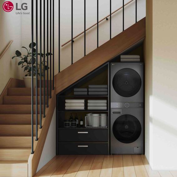 LG 12/9KG WashTower™ Stacked Washer Dryer LG 12/9KG WashTower™ Stacked Washer Dryer