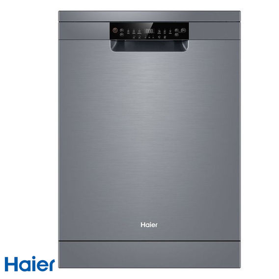 Haier Freestanding Dishwasher Silver