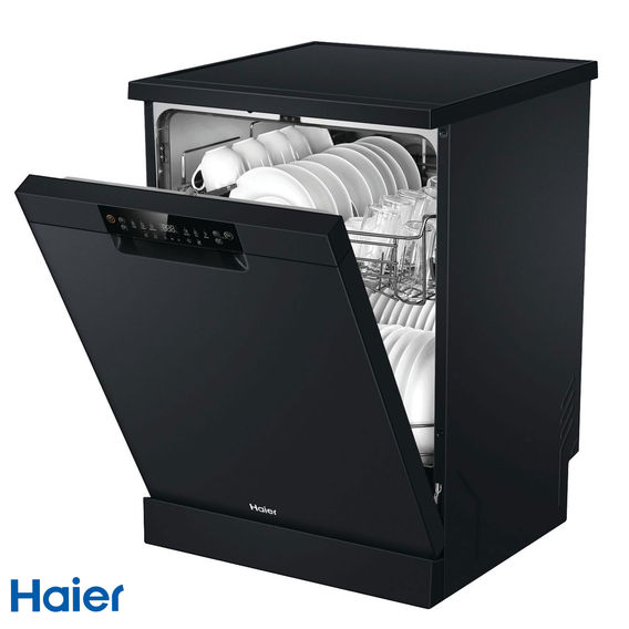 Haier Freestanding Dishwasher Black