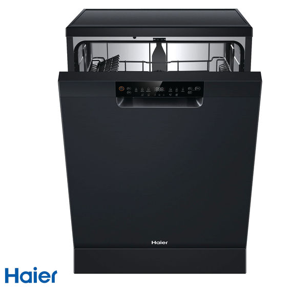 Haier Freestanding Dishwasher Black