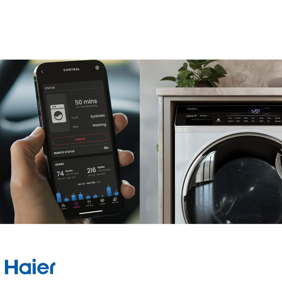 Haier 9kg + 6kg Combi F/Loader Washer Dryer Haier 9kg + 6kg Combi F/Loader Washer Dryer