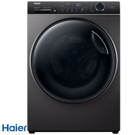 Haier 9.5kg Front Loader Washing Machine Black