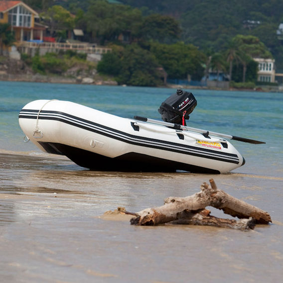 2.9m ISLAND INFLATABLE BOAT + 5HP PARSUN OUTBOARD MOTOR