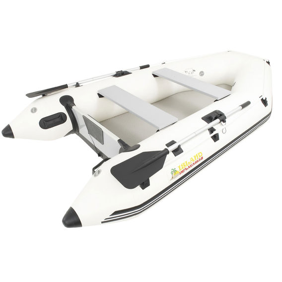 2.9m ISLAND INFLATABLE BOAT + 5HP PARSUN OUTBOARD MOTOR