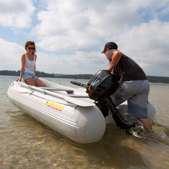 2.9m ISLAND INFLATABLE BOAT + 5HP PARSUN OUTBOARD MOTOR 2.9m ISLAND INFLATABLE BOAT + 5HP PARSUN OUTBOARD MOTOR
