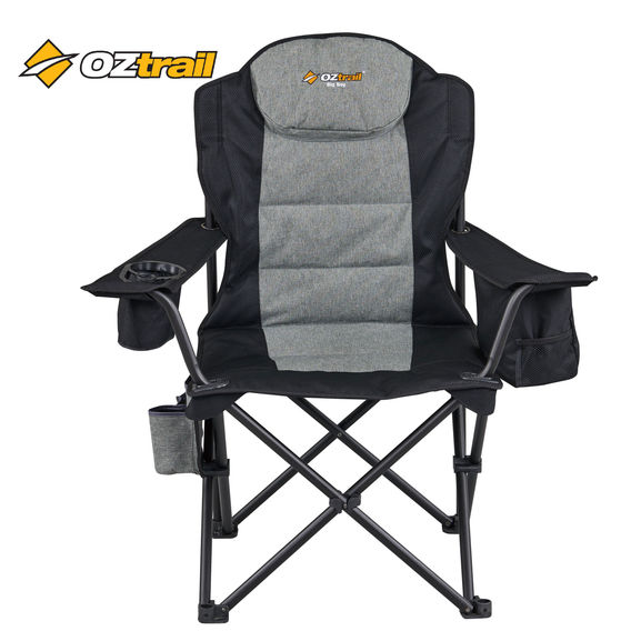 OZtrail Big Boy Arm Chair - Black