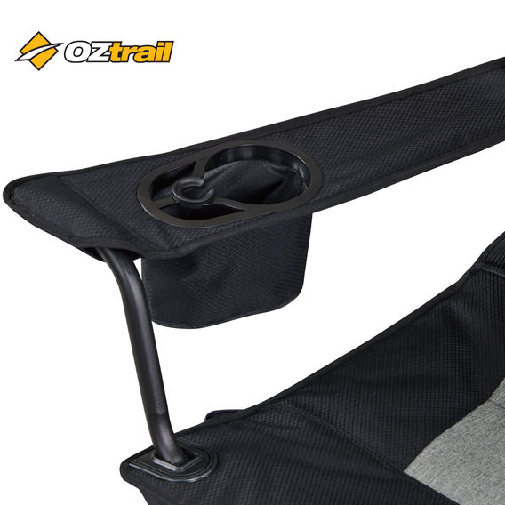 OZtrail Big Boy Arm Chair - Black OZtrail Big Boy Arm Chair - Black