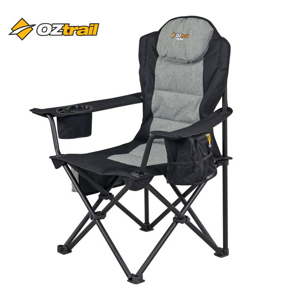 OZtrail Big Boy Arm Chair - Black