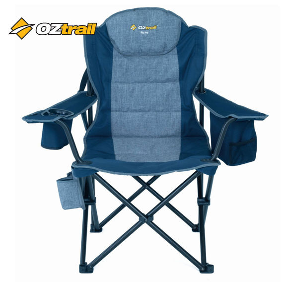 OZtrail Big Boy Arm Chair - Blue OZtrail Big Boy Arm Chair - Blue