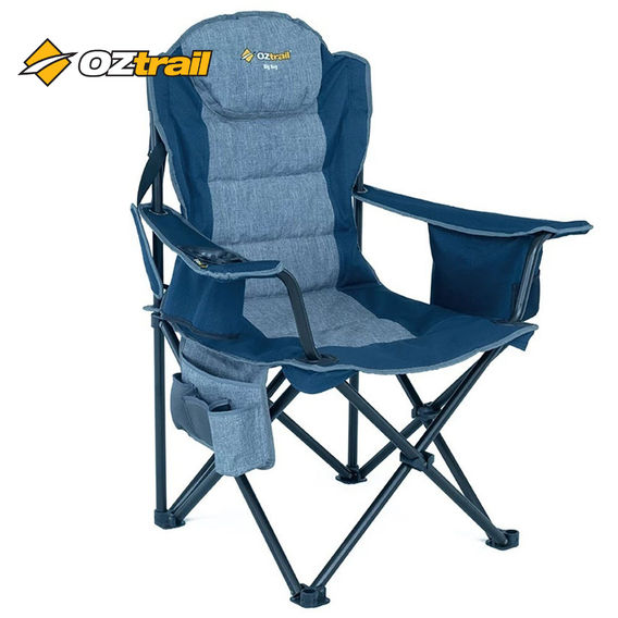 OZtrail Big Boy Arm Chair - Blue OZtrail Big Boy Arm Chair - Blue