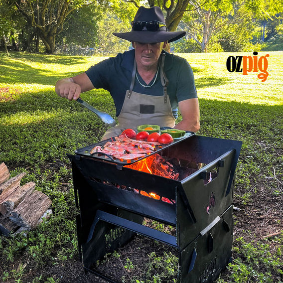 Ozpig 3 in 1 Fire Pit Combo Ozpig 3 in 1 Fire Pit Combo