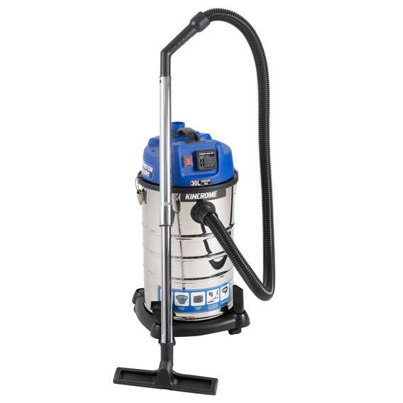KINCROME 240V Wet & Dry Garage Vacuum 30L / 1250W KINCROME 240V Wet & Dry Garage Vacuum 30L / 1250W