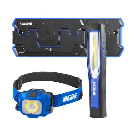 KINCROME Wireless Charging Inspection Light & Headlamp Kit KINCROME Wireless Charging Inspection Light & Headlamp Kit