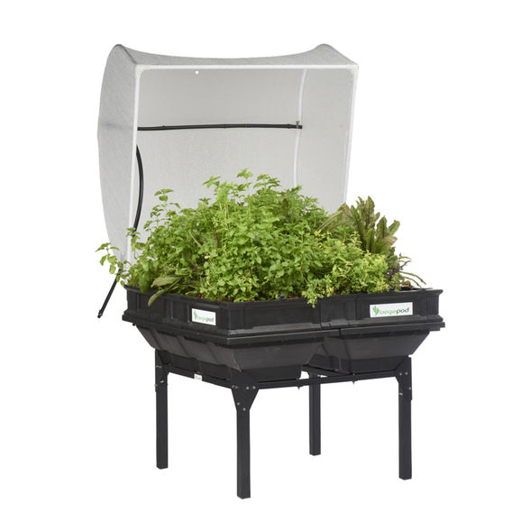 Vegepod Medium Raised Garden Bed With VegeCover & Stand Bundle