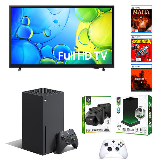 Xbox Series X Console TV Bundle