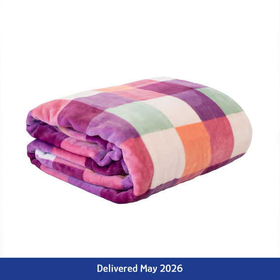 Charlie Ultraplush Blanket Sherbet Single