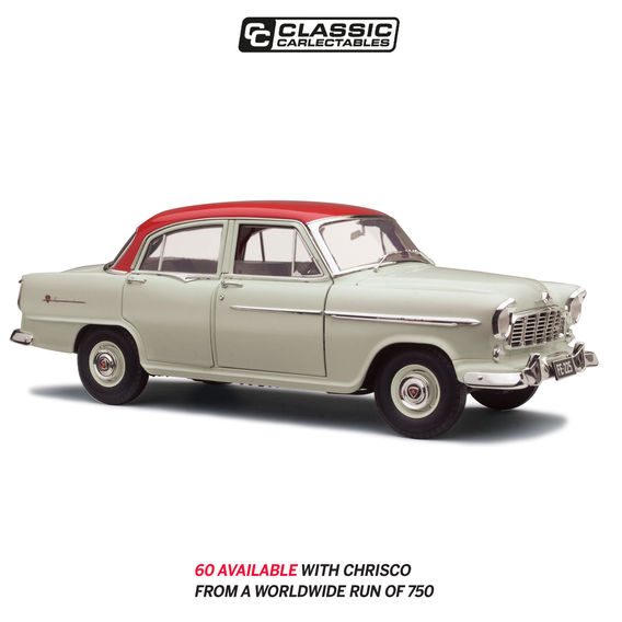 CLASSIC CARLECTABLES 1:18 HOLDEN FE SPECIAL GYPSY RED OVER CASTLE GREY