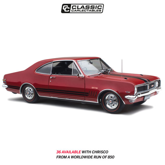 CLASSIC CARLECTABLES 1:18 HOLDEN HT MONARO GTS 350 - SPANISH RED