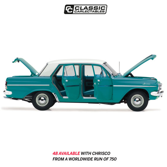 CLASSIC CARLECTABLES 1:18 HOLDEN EH SPECIAL- AQUA TURQUOISE
