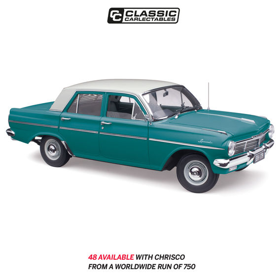 CLASSIC CARLECTABLES 1:18 HOLDEN EH SPECIAL- AQUA TURQUOISE