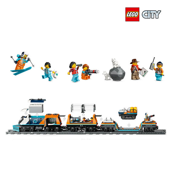 LEGO® City Explorers' Arctic Polar Express Train