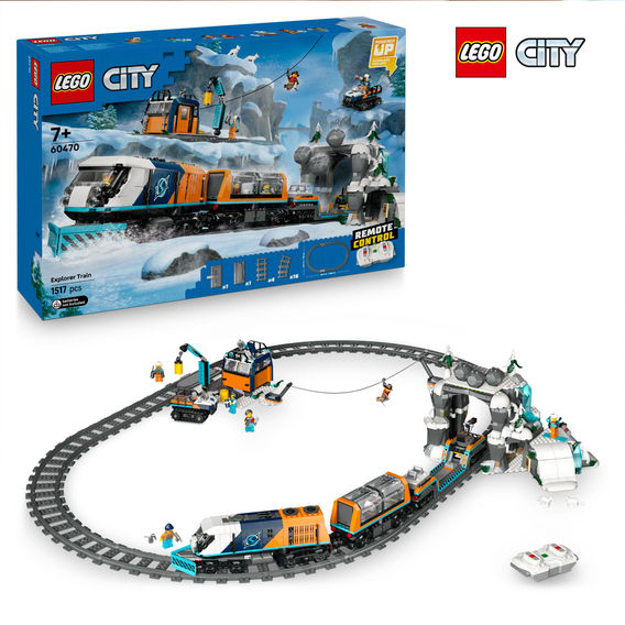LEGO® City Explorers' Arctic Polar Express Train