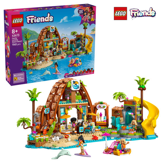 LEGO® Friends Family Vacation Beach Resort LEGO® Friends Family Vacation Beach Resort