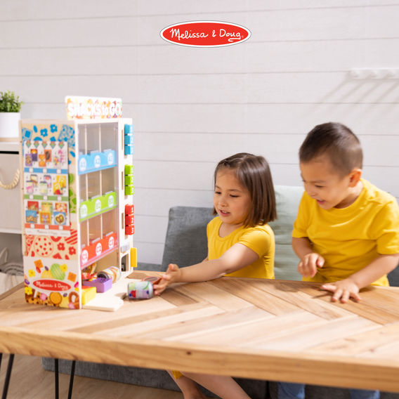 Melissa & Doug Wooden Vending Machine Playset Melissa & Doug Wooden Vending Machine Playset