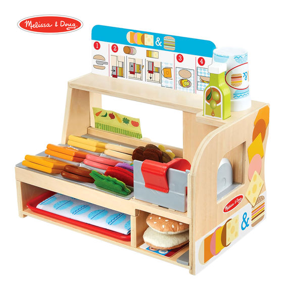 Melissa & Doug Food Counter Bundle