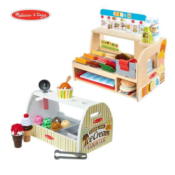 Melissa & Doug Food Counter Bundle Melissa & Doug Food Counter Bundle
