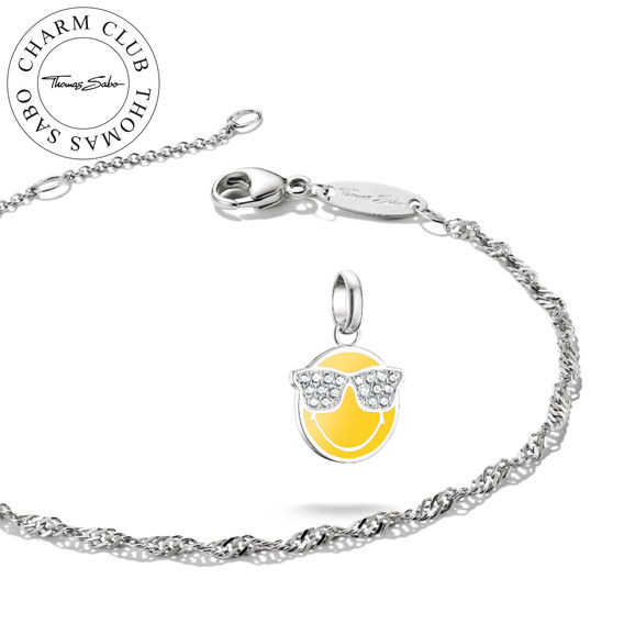 TS Charm Club SMILEYWORLD Charm Pendant Bracelet