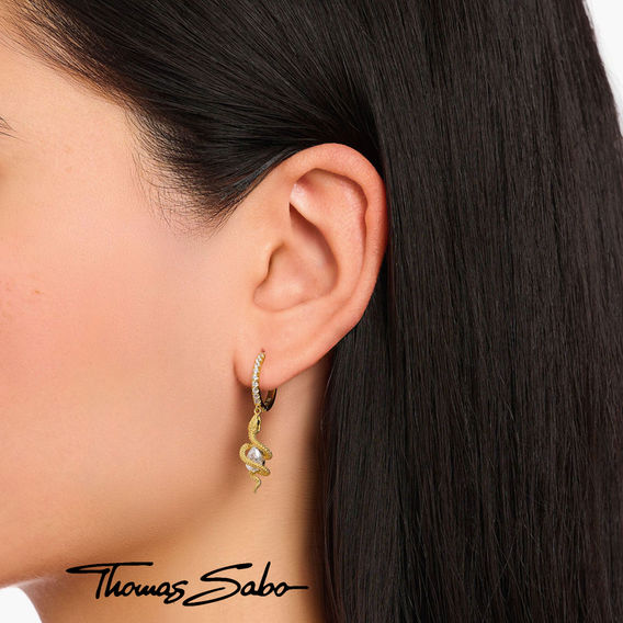 THOMAS SABO Earrings with Snake & Sword THOMAS SABO Earrings with Snake & Sword