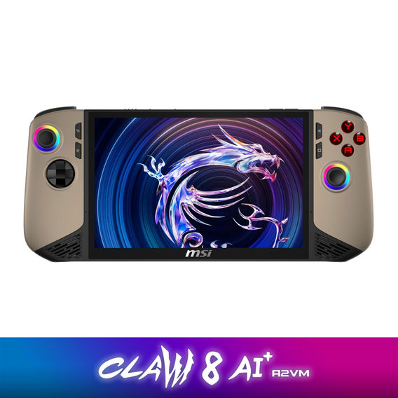 MSI Claw 8 AI+ Handheld Console Bundle MSI Claw 8 AI+ Handheld Console Bundle