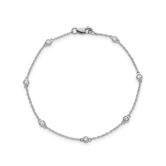 Diamond Bracelet in 9K White Gold 0.15ct Diamond Bracelet in 9K White Gold 0.15ct